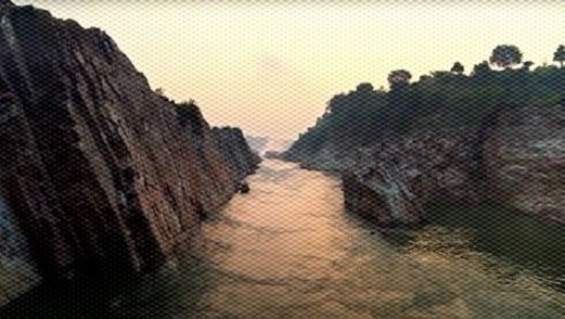 インドのベダガット峡谷