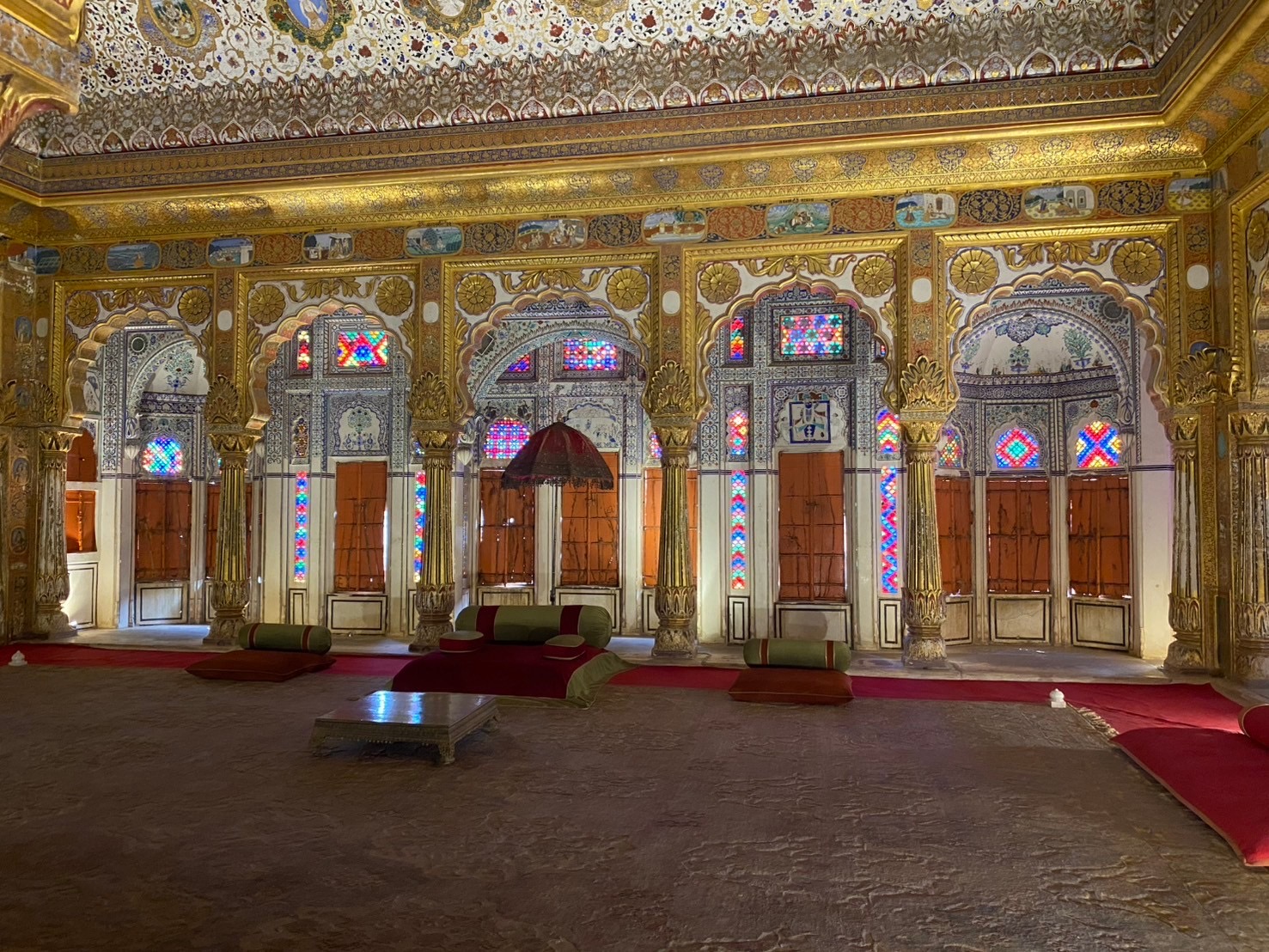 インドのメへラーンガル砦の部屋