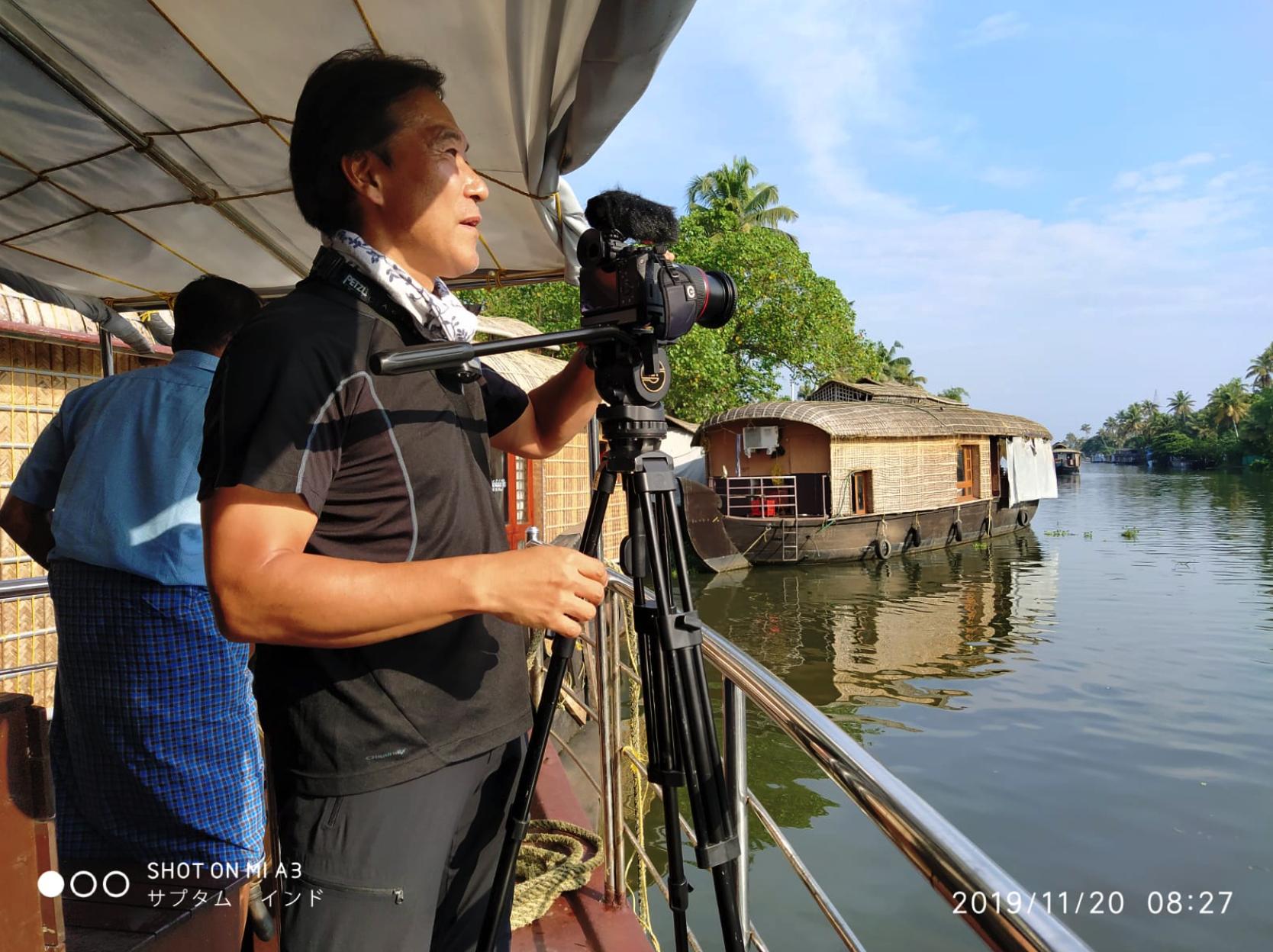 インドリモートロケ撮影