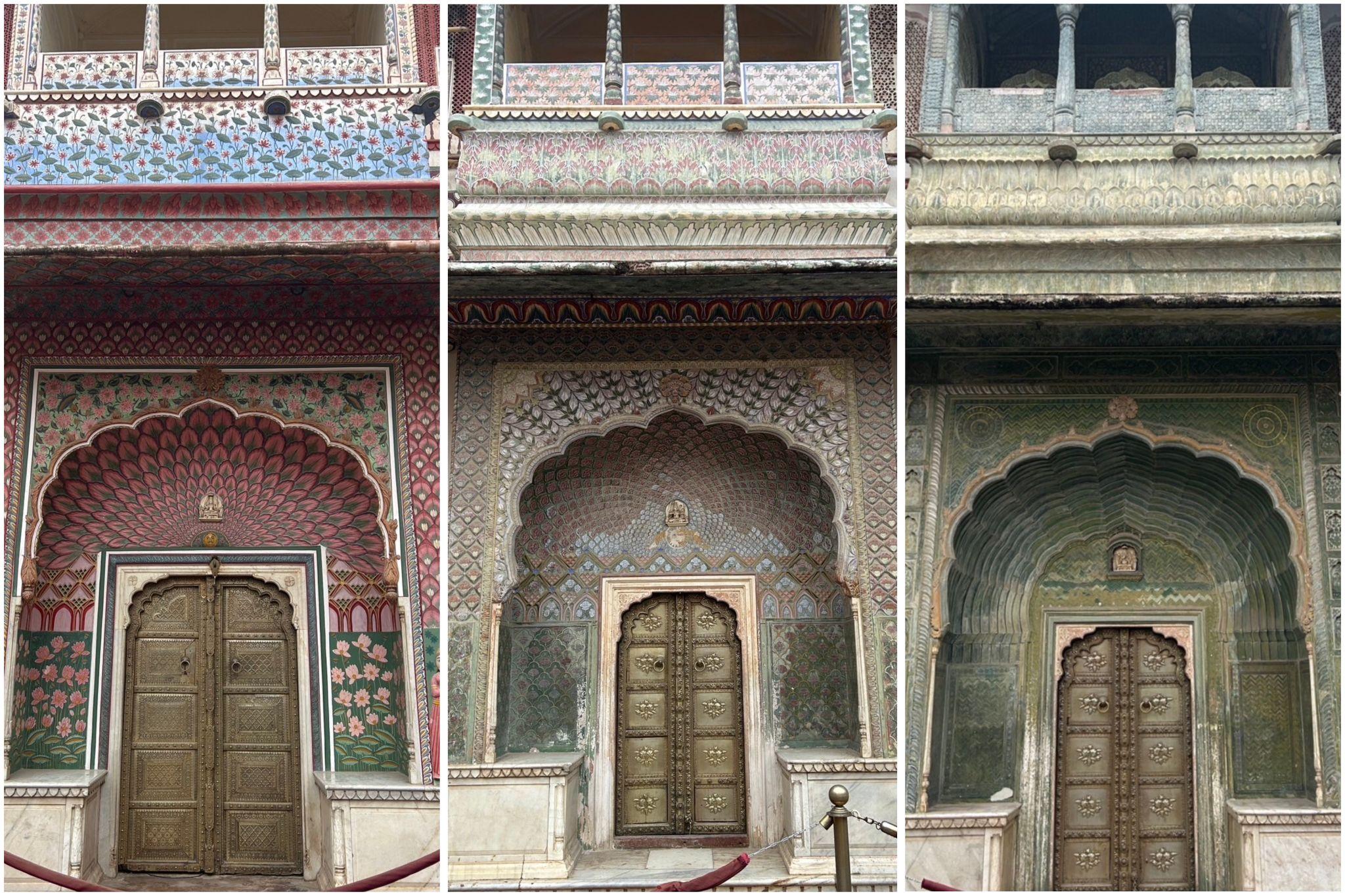 シティパレスの門