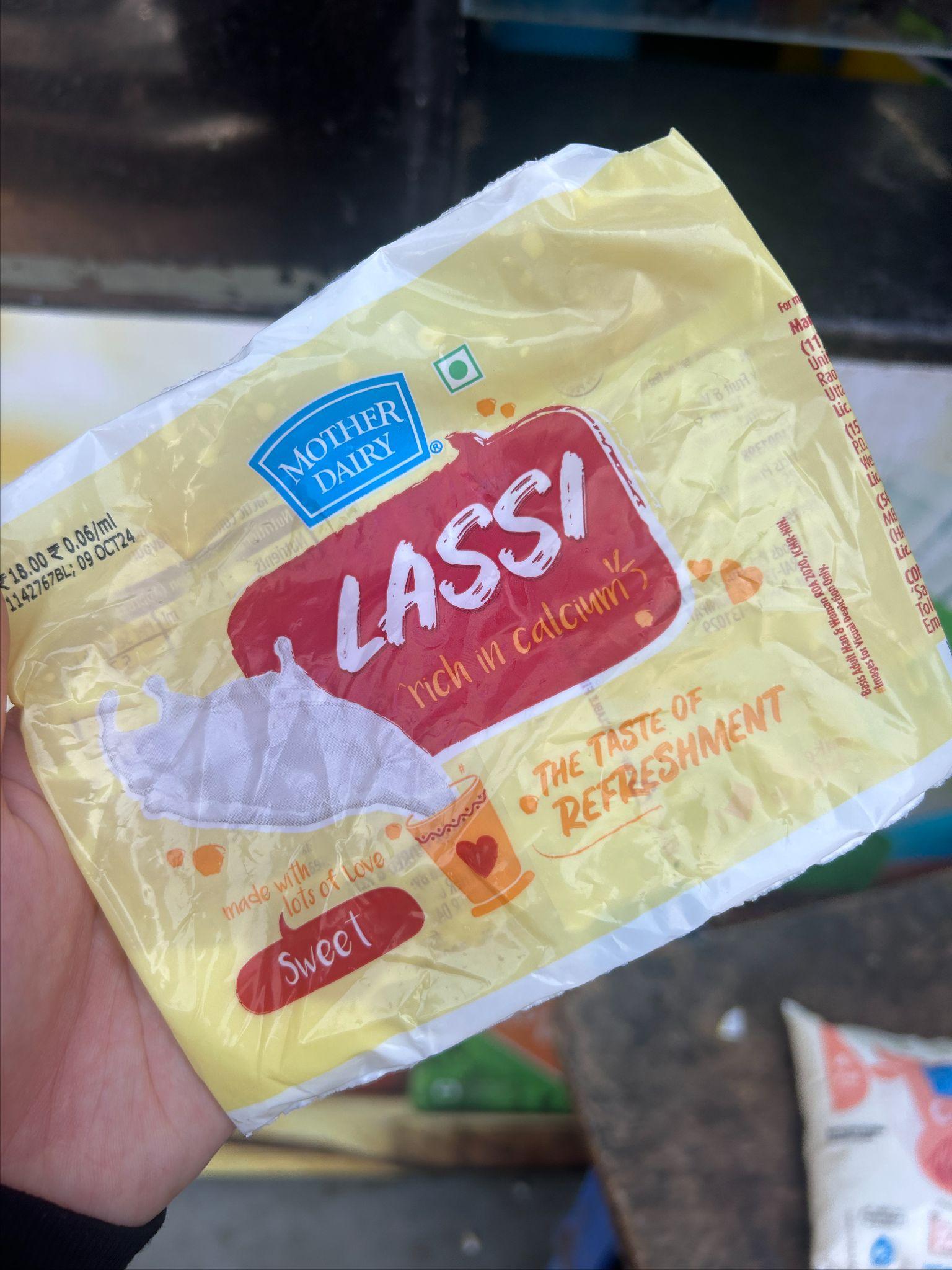 冷たいラッシー