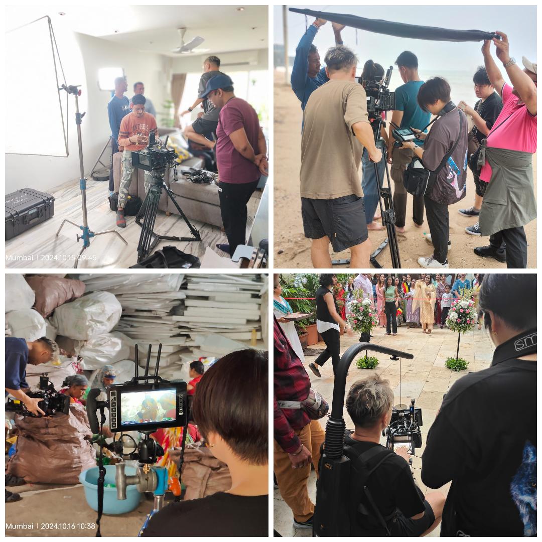 インドCМ撮影コーディネート